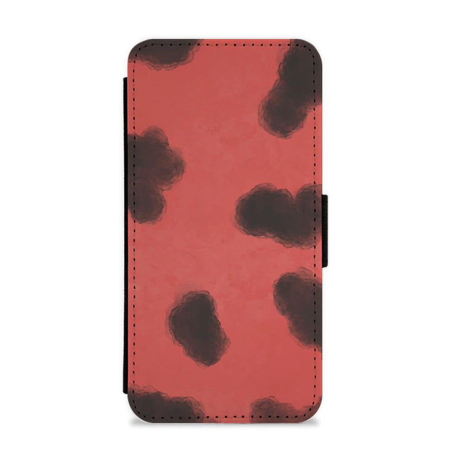 Red And Black - Bella Poarch Flip / Wallet Phone Case
