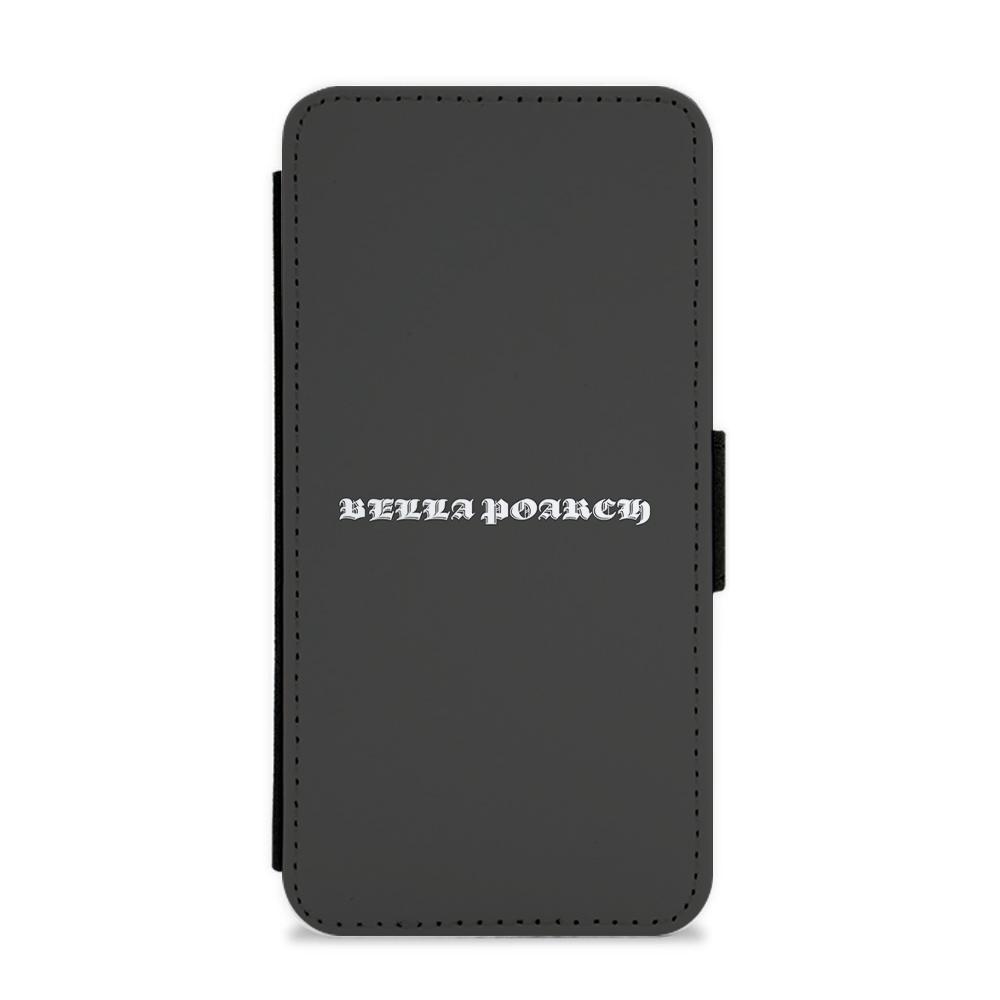 Bella Poarch Writing Flip / Wallet Phone Case