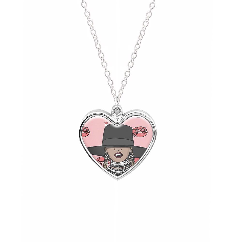 Slay - Queen B Cartoon Necklace