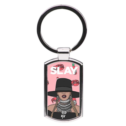 Slay - Beyonce Cartoon Luxury Keyring