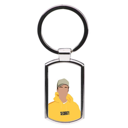 Justin Bieber - Security Cartoon Luxury Keyring