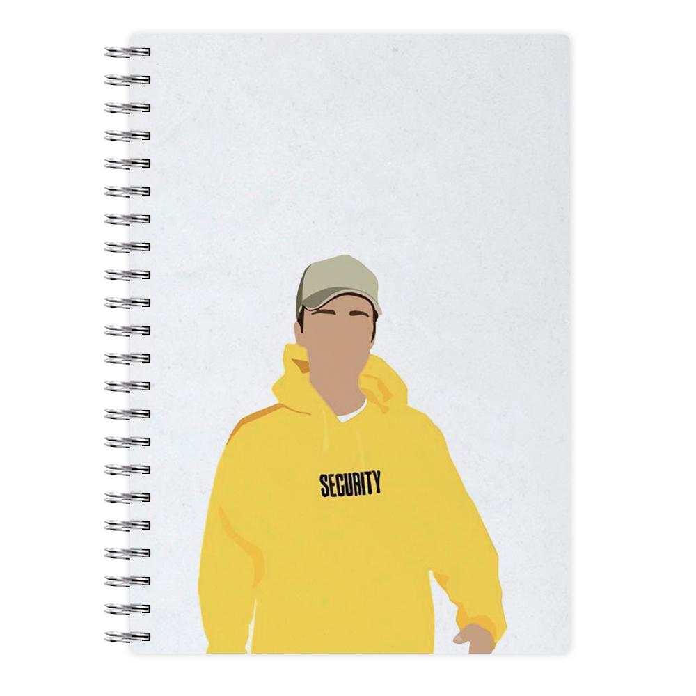 Justin Bieber - Security Cartoon Notebook - Fun Cases