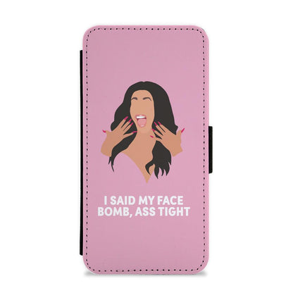 Cardi B - Ass Tight Flip / Wallet Phone Case