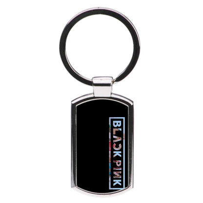 Vertical Blackpink Logo Luxury Keyring