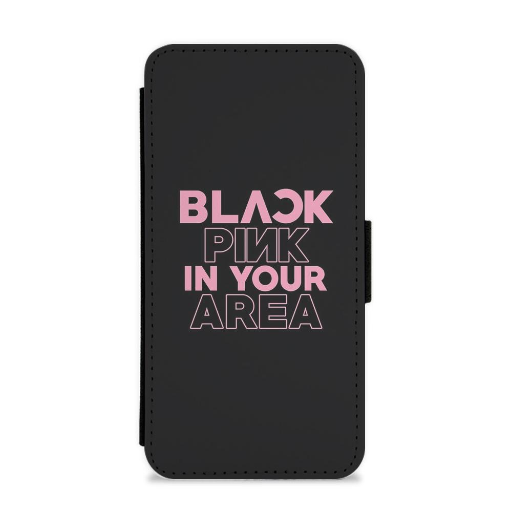 Blackpink In Your Area - Black Flip / Wallet Phone Case
