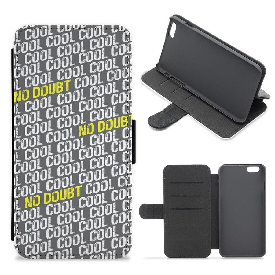 Cool Cool Cool No Doubt Pattern - Brooklyn Nine-Nine Flip / Wallet Phone Case