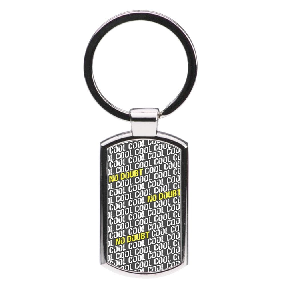 Cool Cool Cool No Doubt Pattern - Brooklyn Nine-Nine Luxury Keyring