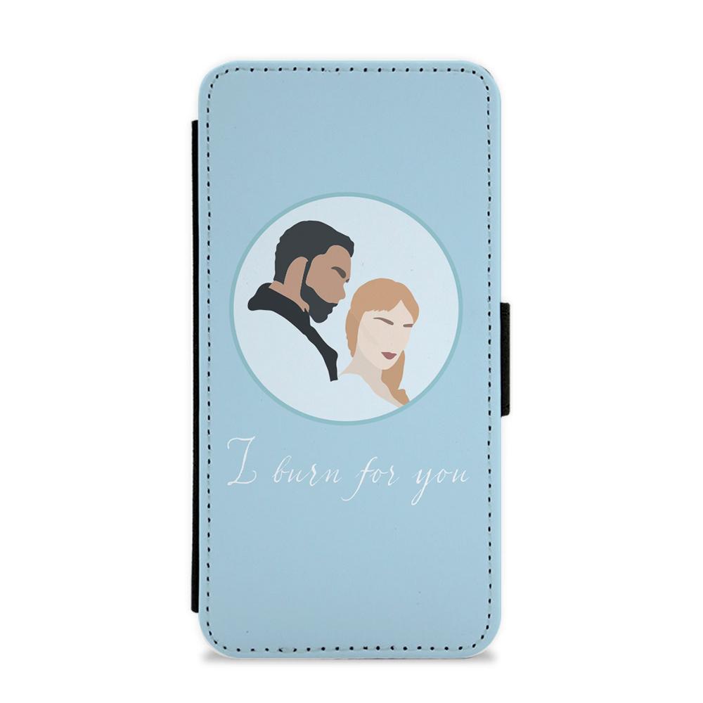 I Burn For You - Bridgerton Flip / Wallet Phone Case