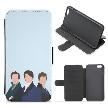 Bridgerton Boys Flip / Wallet Phone Case