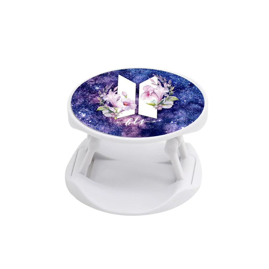Galaxy Floral BTS Logo FunGrip