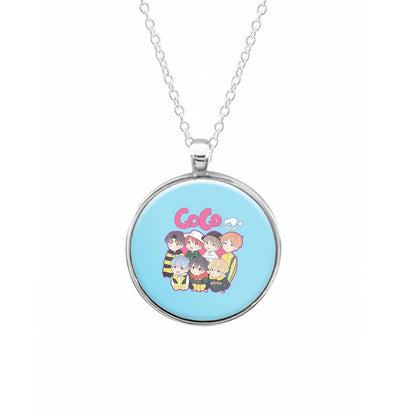 Go Go BTS Cartoon Keyring - Fun Cases