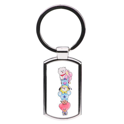 BTS BT21 Drawing Luxury Keyring