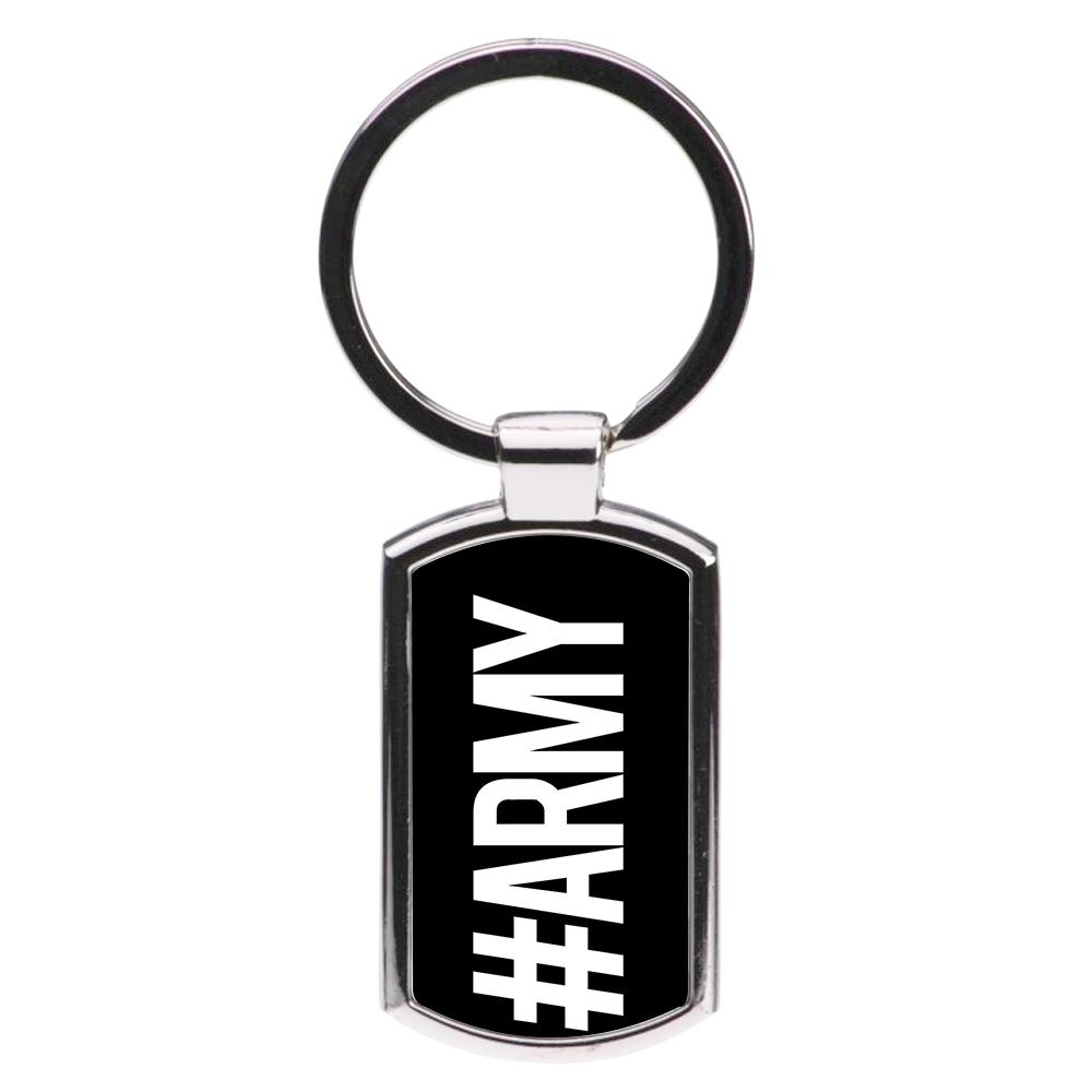 Hashtag Army - BTS Luxury Keyring