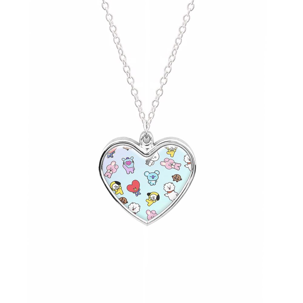 BT21 Collage - K Pop Necklace