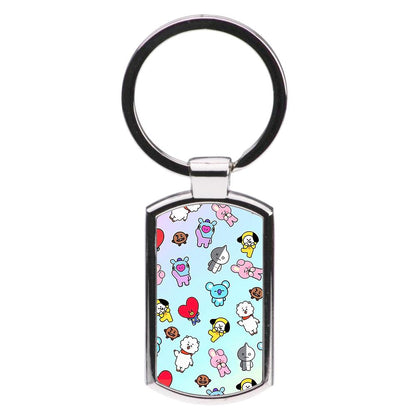 BT21 Collage - BTS Luxury Keyring