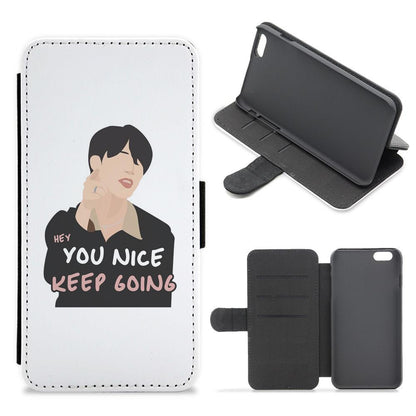 You Nice Keep Going - BTS Flip / Wallet Phone Case