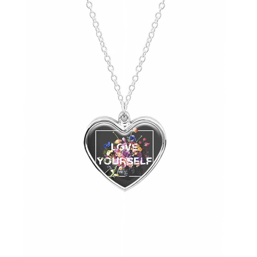 Floral Love Yourself - K Pop Necklace