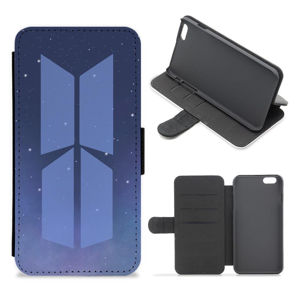 BTS Blue Night - BTS Flip / Wallet Phone Case