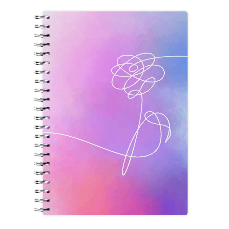 BTS Flower Pattern - BTS Notebook