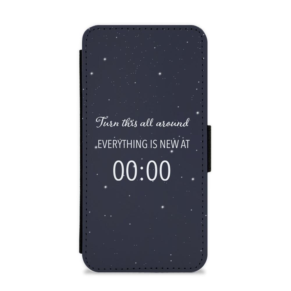 When The Clock Strikes Midnight - BTS Flip / Wallet Phone Case