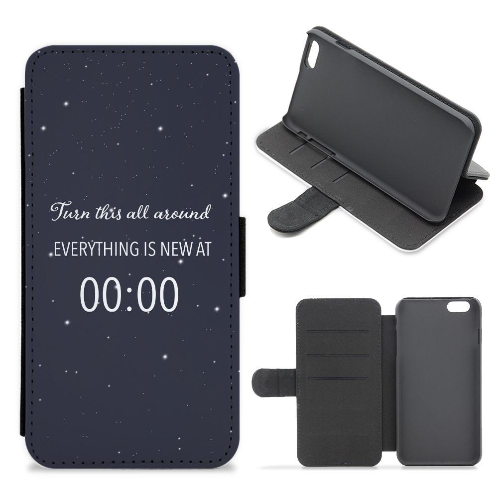 When The Clock Strikes Midnight - BTS Flip / Wallet Phone Case