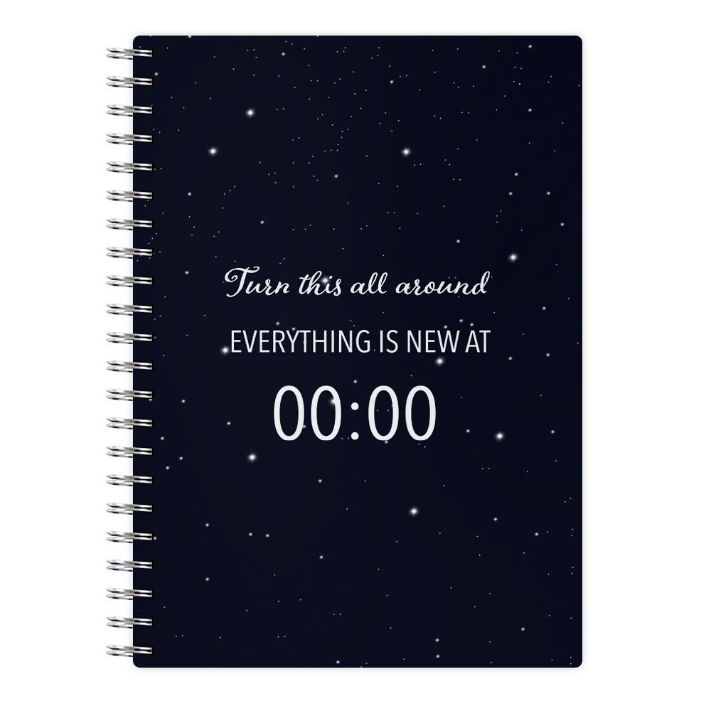 When The Clock Strikes Midnight - BTS Notebook