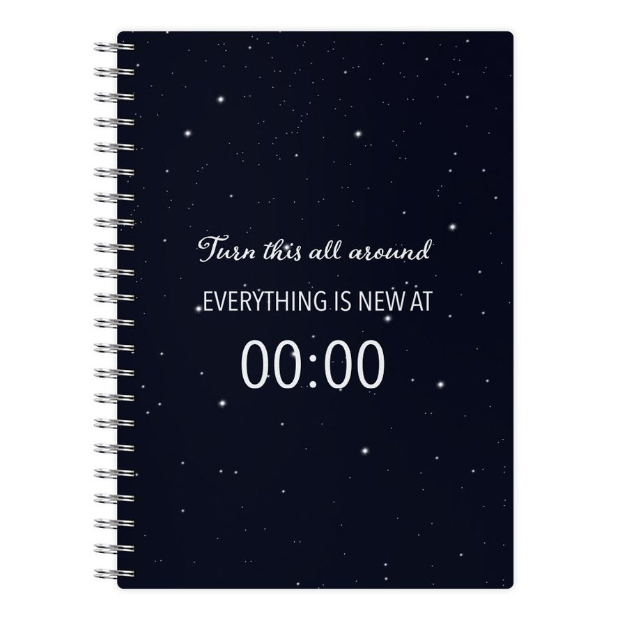 When The Clock Strikes Midnight - BTS Notebook