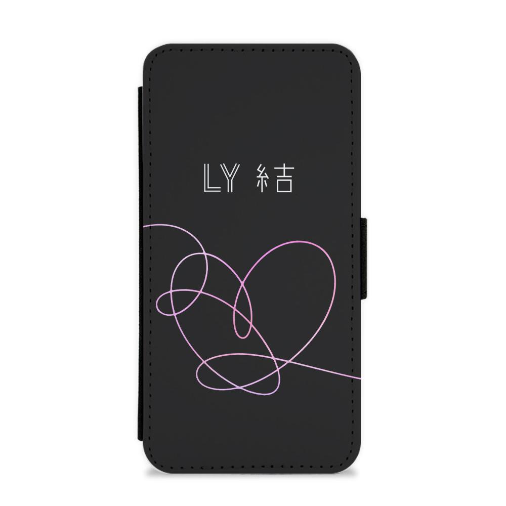 LY Heart - BTS  Flip / Wallet Phone Case
