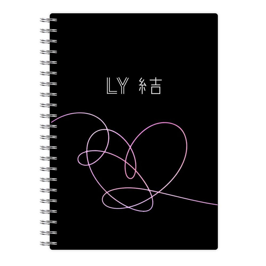 LY Heart - BTS  Notebook