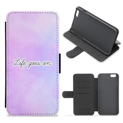 Life Goes On - BTS Flip / Wallet Phone Case