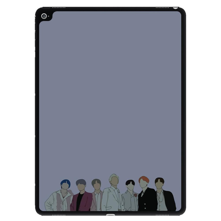 Faceless BTS Band iPad Case