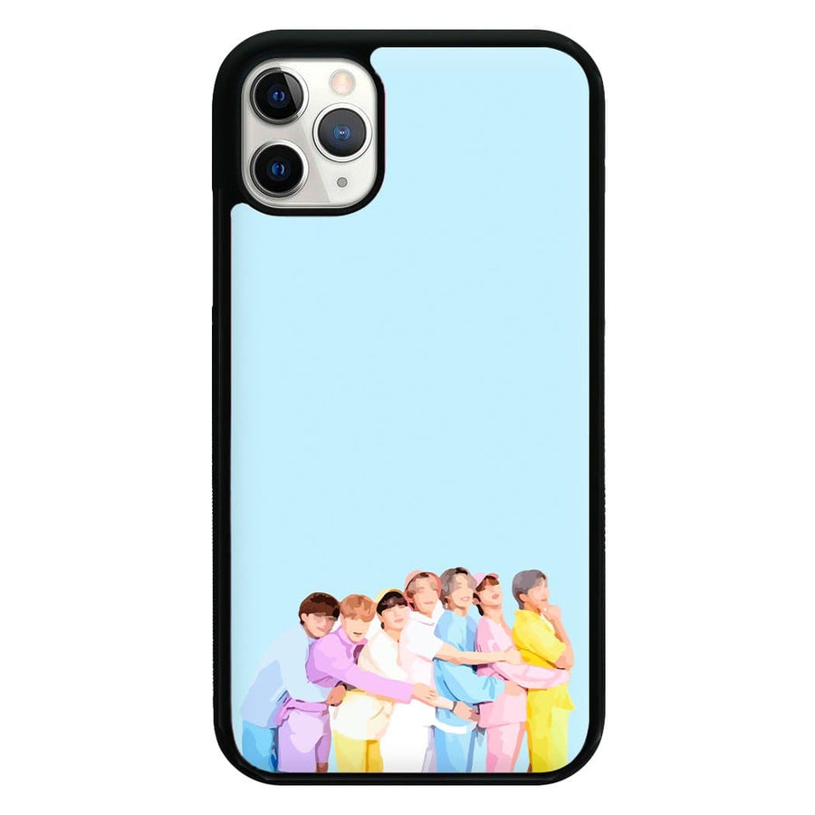 Colourful BTS Band Phone Case