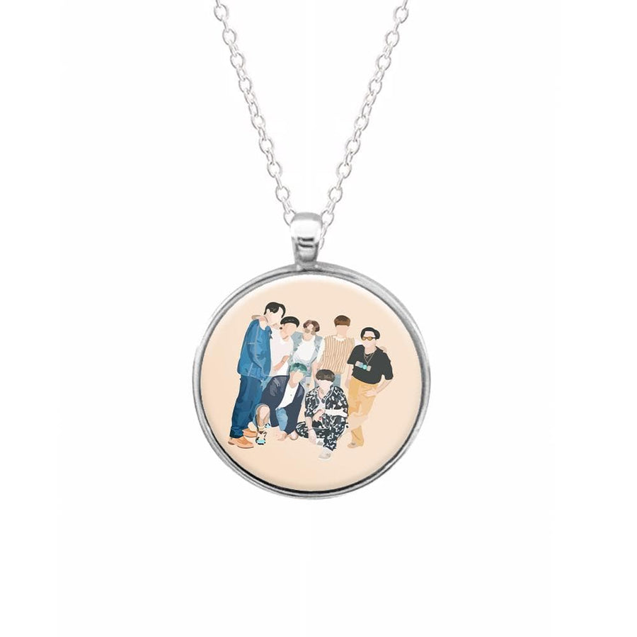 Casual BTS Band Necklace