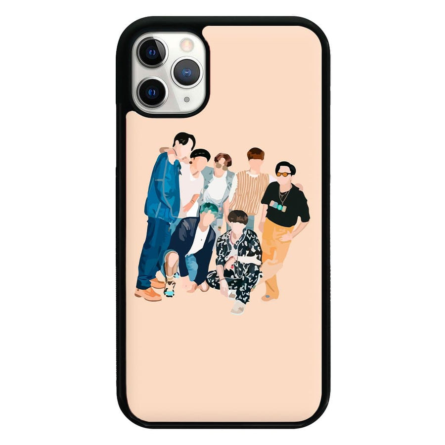 Casual BTS Band Phone Case
