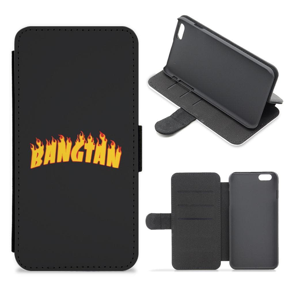 Bangtan Flames - BTS Flip / Wallet Phone Case