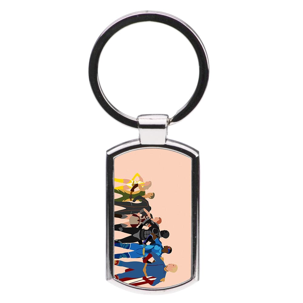 The Seven - The Boys Luxury Keyring