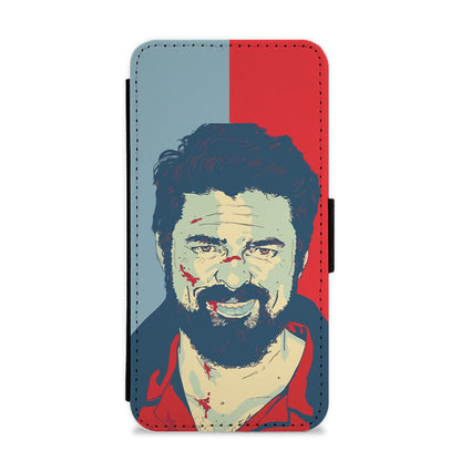 Billy Butcher Face - The Boys Flip / Wallet Phone Case