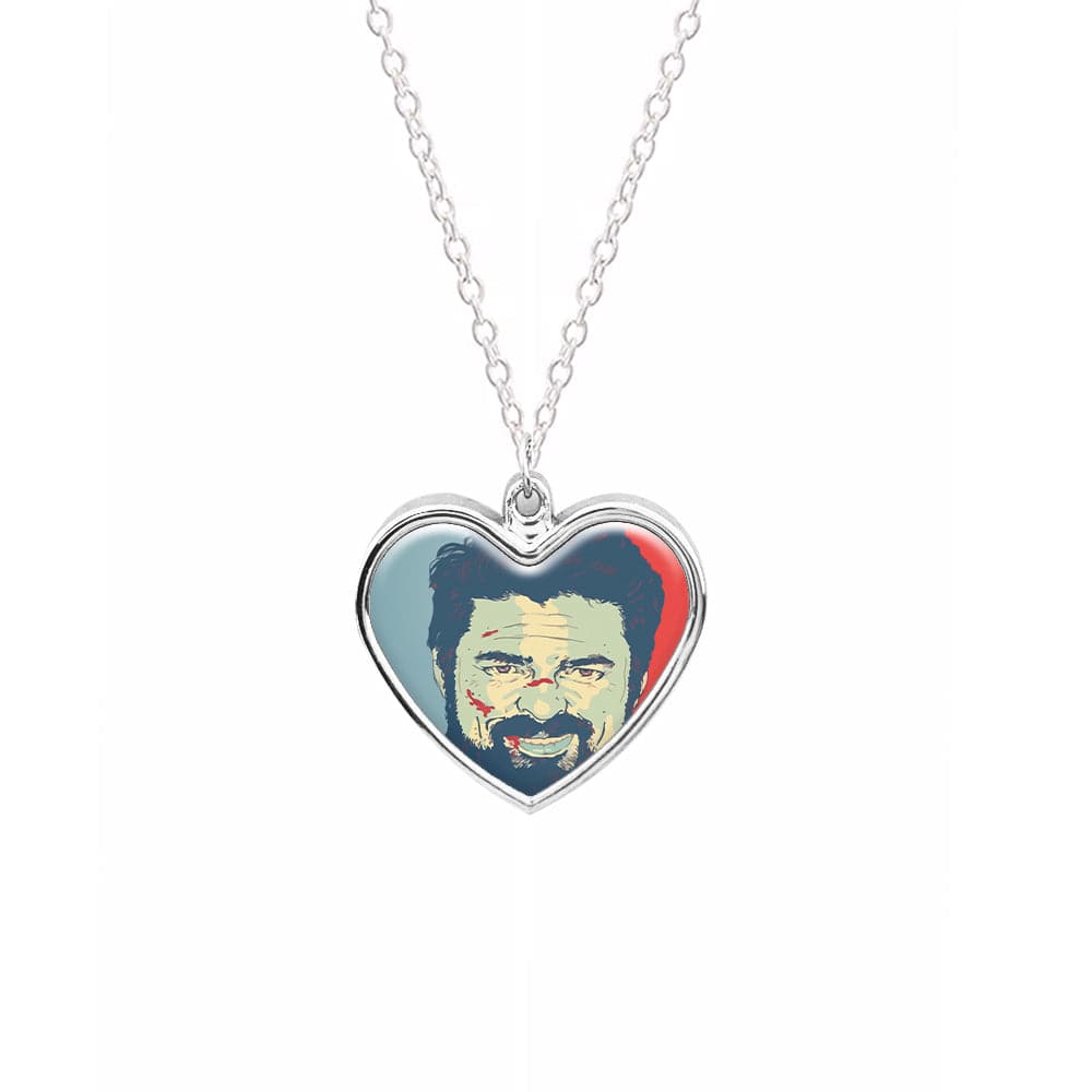 Billy Butcher Face Necklace