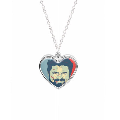 Billy Butcher Face Necklace