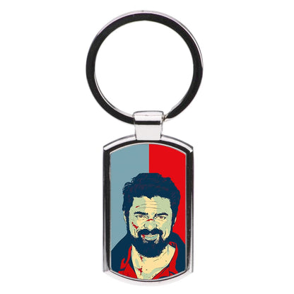 Billy Butcher Face - The Boys Luxury Keyring