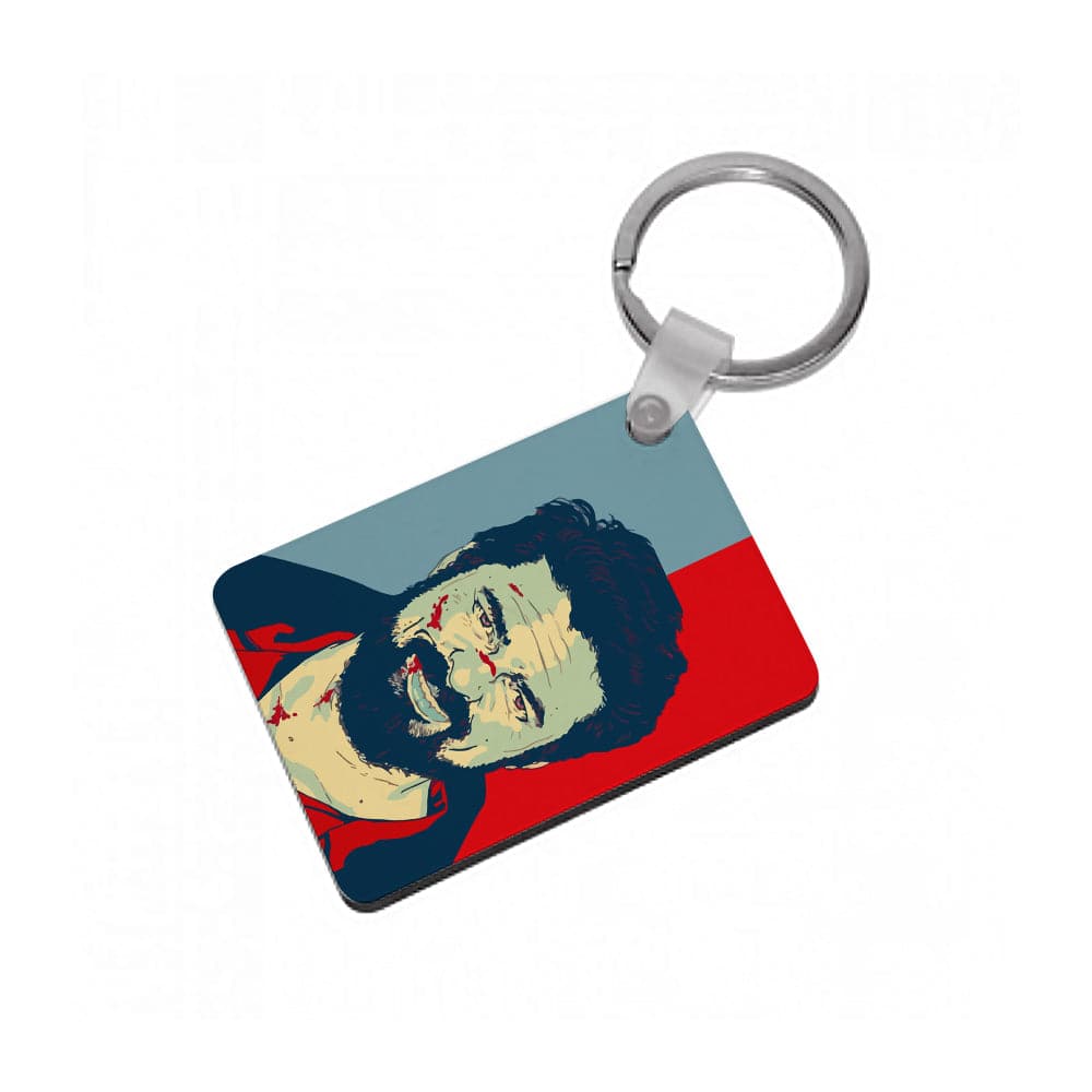 Billy Butcher Face - The Boys Keyring