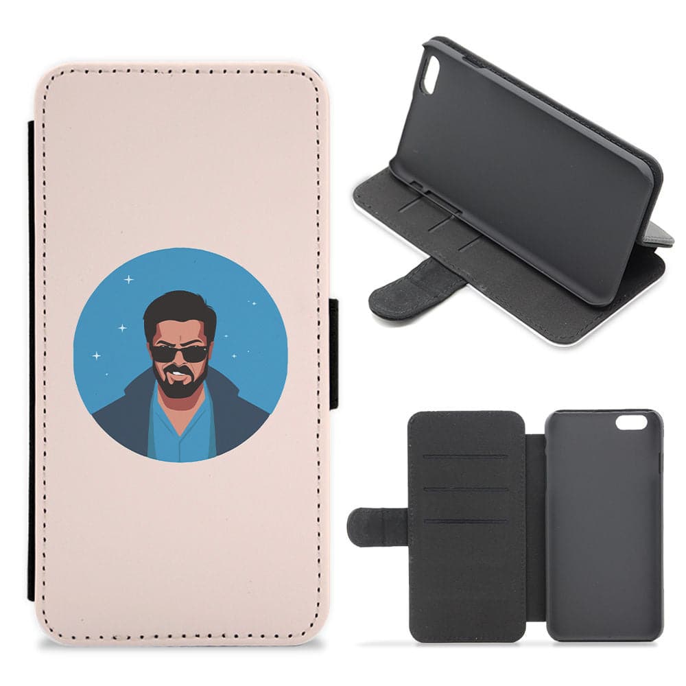 Billy Butcher Circle - The Boys Flip / Wallet Phone Case