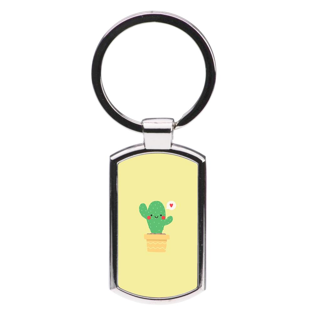 Cute Cactus Luxury Keyring