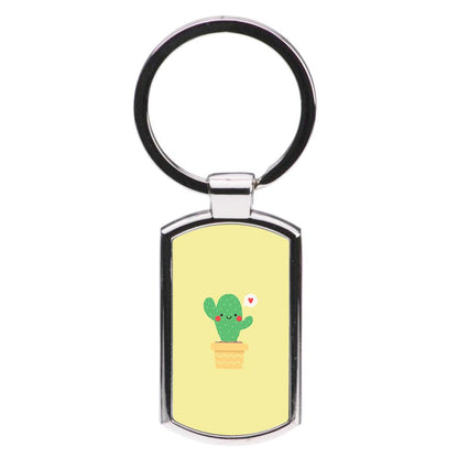 Cute Cactus Luxury Keyring