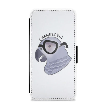 Chanel The African Grey Cartoon Flip / Wallet Phone Case