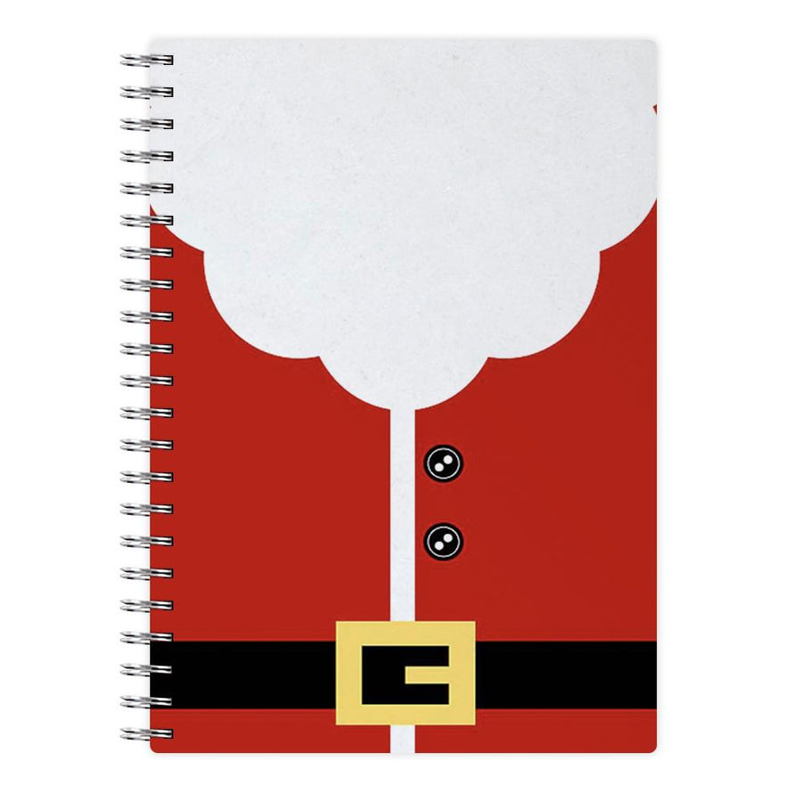 Santa Clause Outfit Notebook - Fun Cases