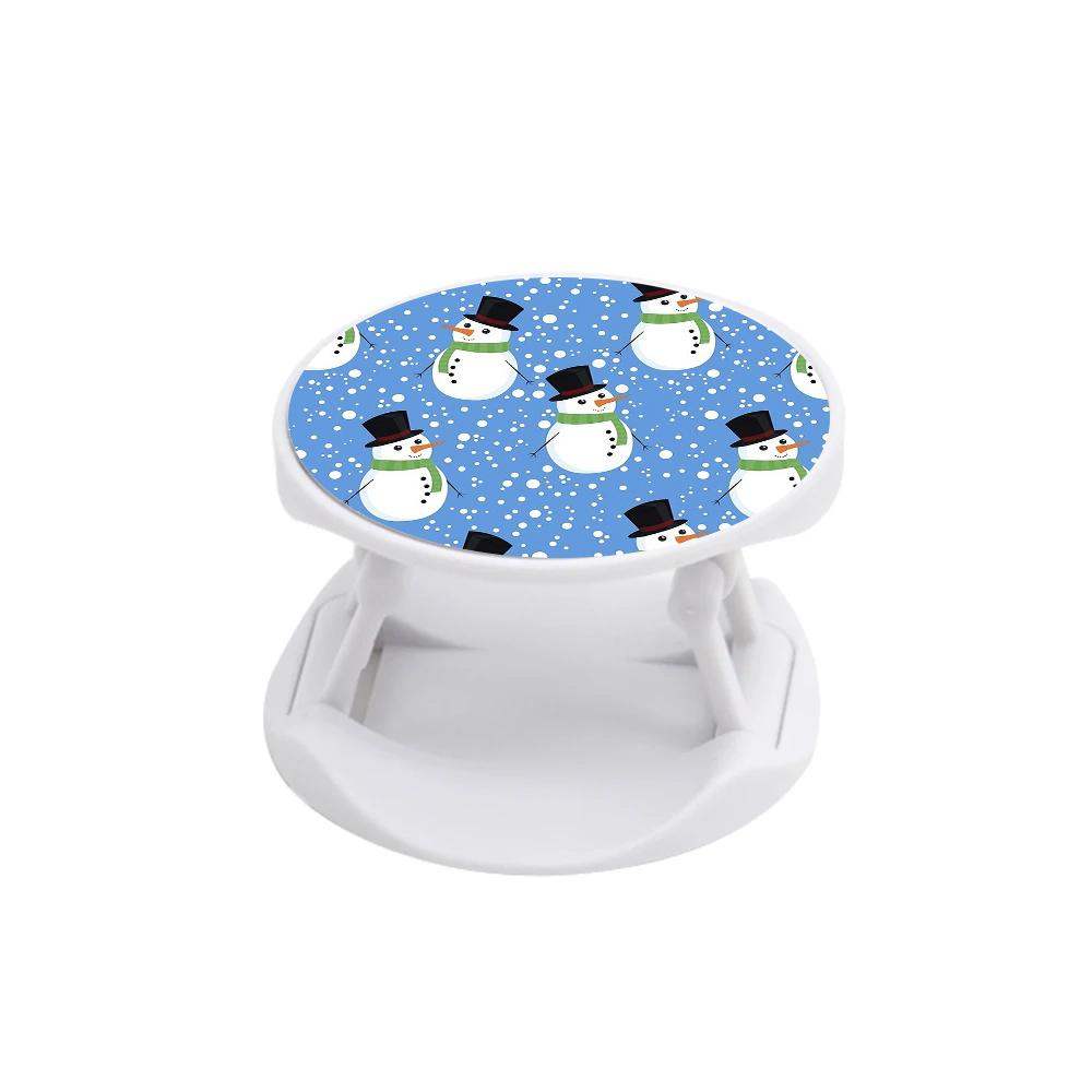 Blue Snowman Pattern FunGrip