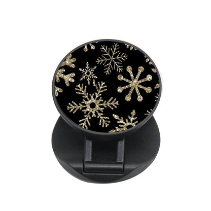 Gold Snowflake Pattern FunGrip