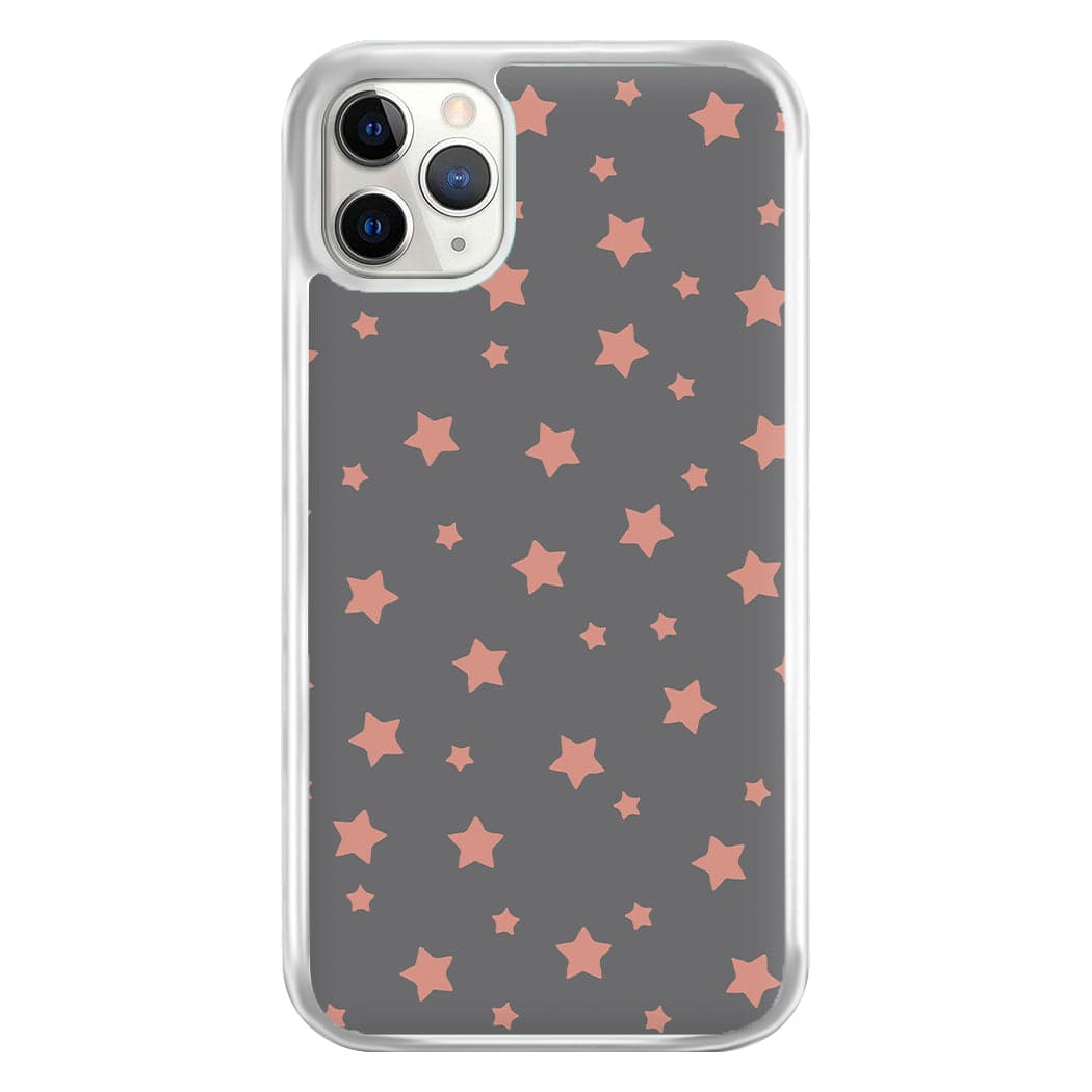 Rose Gold Star Pattern Phone Case