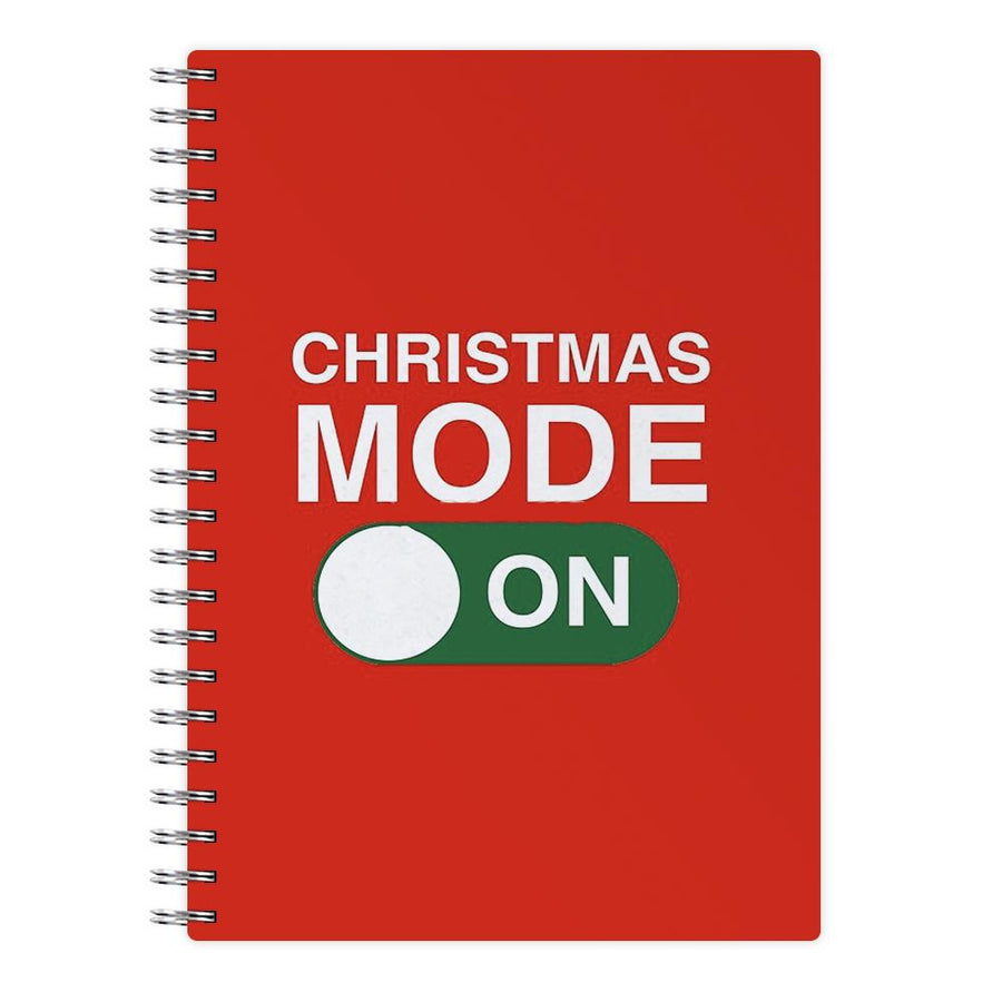 Christmas Mode On Notebook